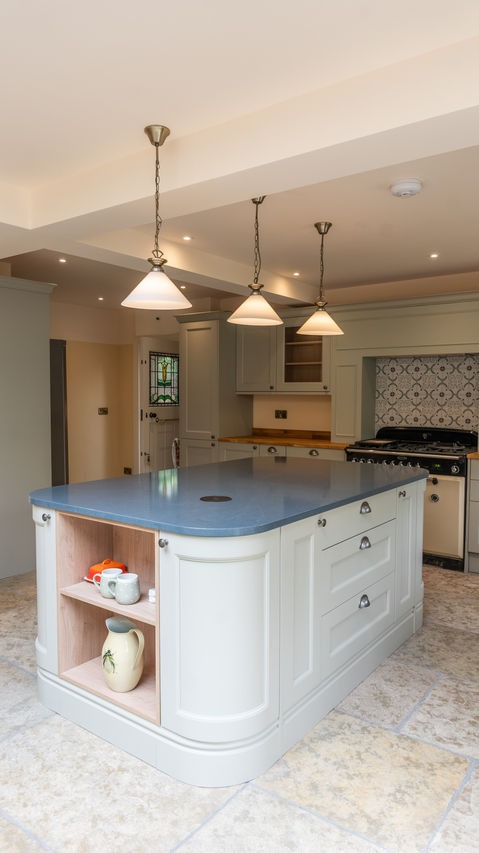 Completed kitchen interior