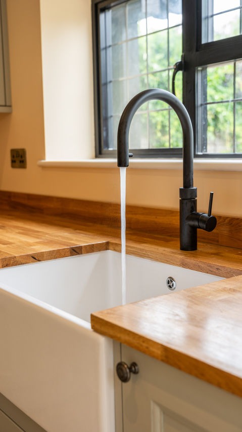 Kitchen fixtures and finishes