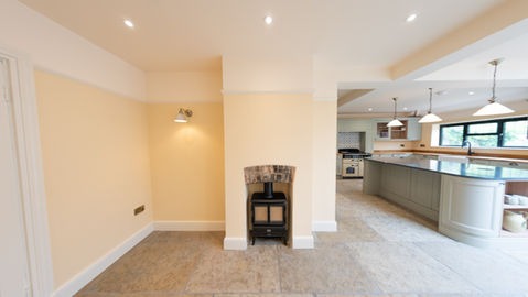 Completed living space