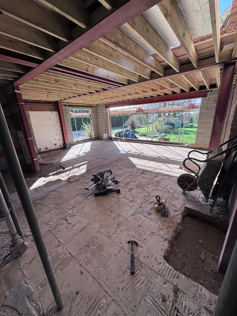 Steelwork installation