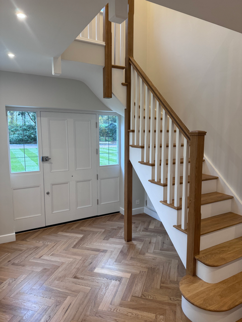 Hallway and staircase