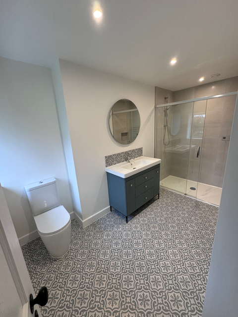 Bathroom finish