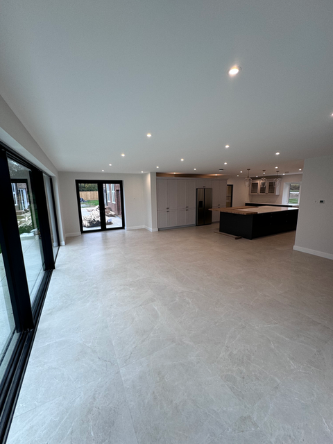 Open-plan interior