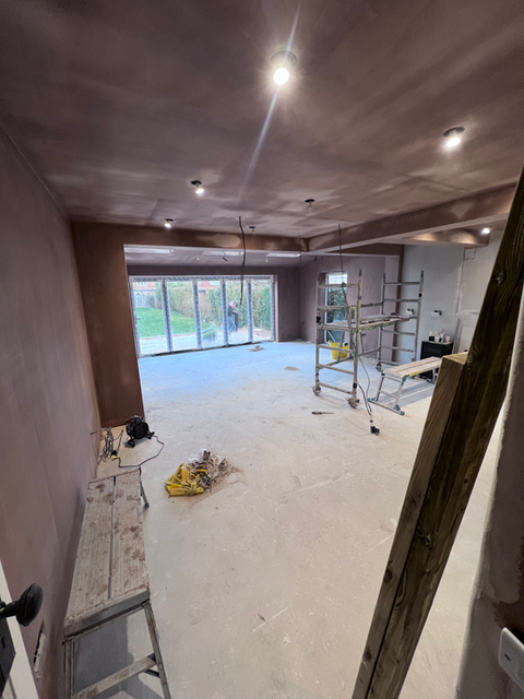 Kitchen installation stage