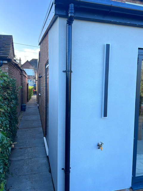 Side extension detail